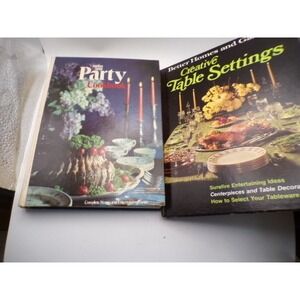 Southern Living Party Cookbook Better Homes Gardens Creative Table Setting Vinta